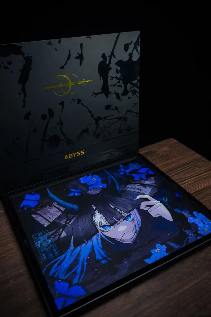 ABYSS | 嵐玉 塗層玻璃滑鼠墊