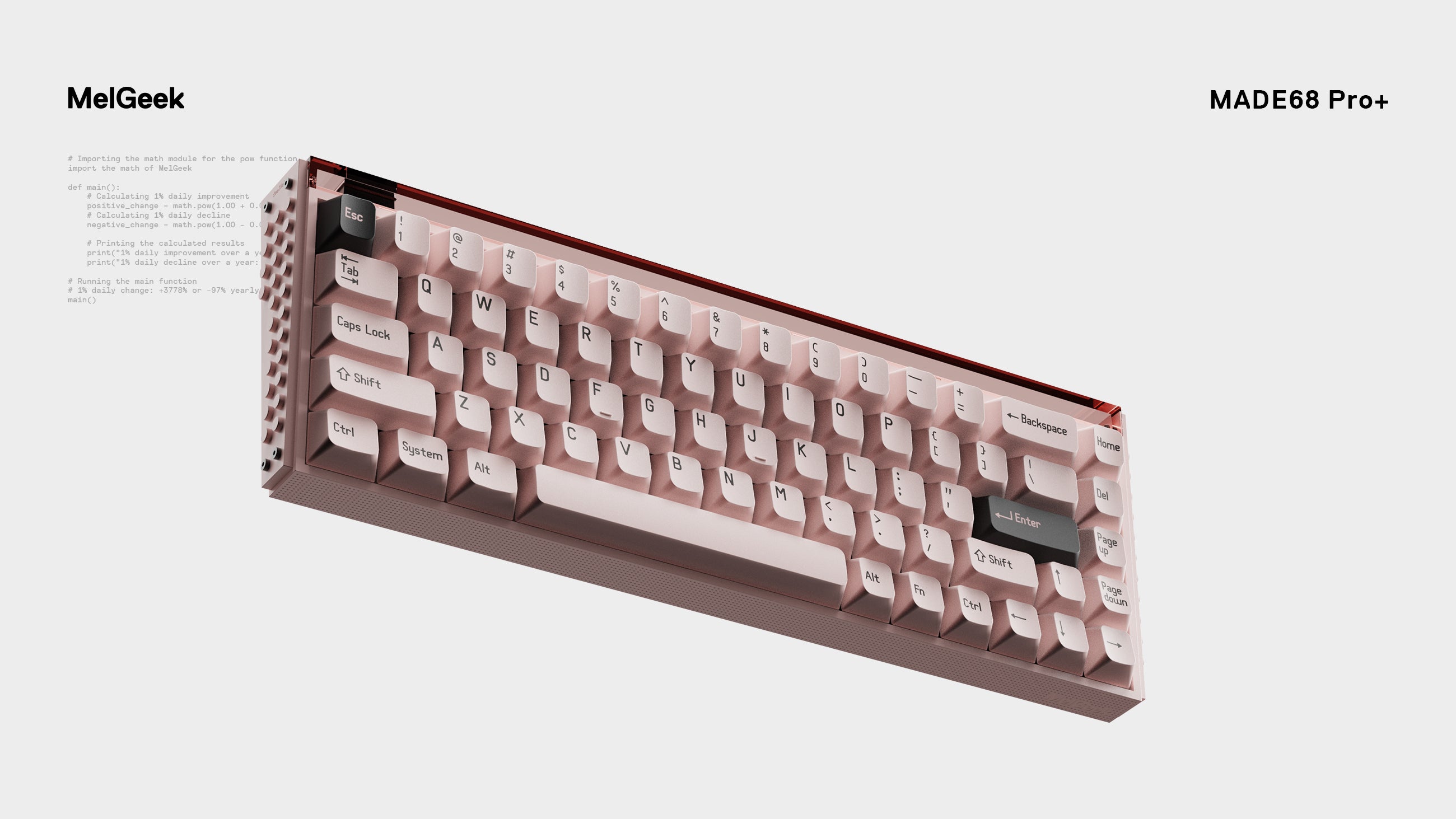 MelGeek | MADE68PRO+ 磁軸鍵盤