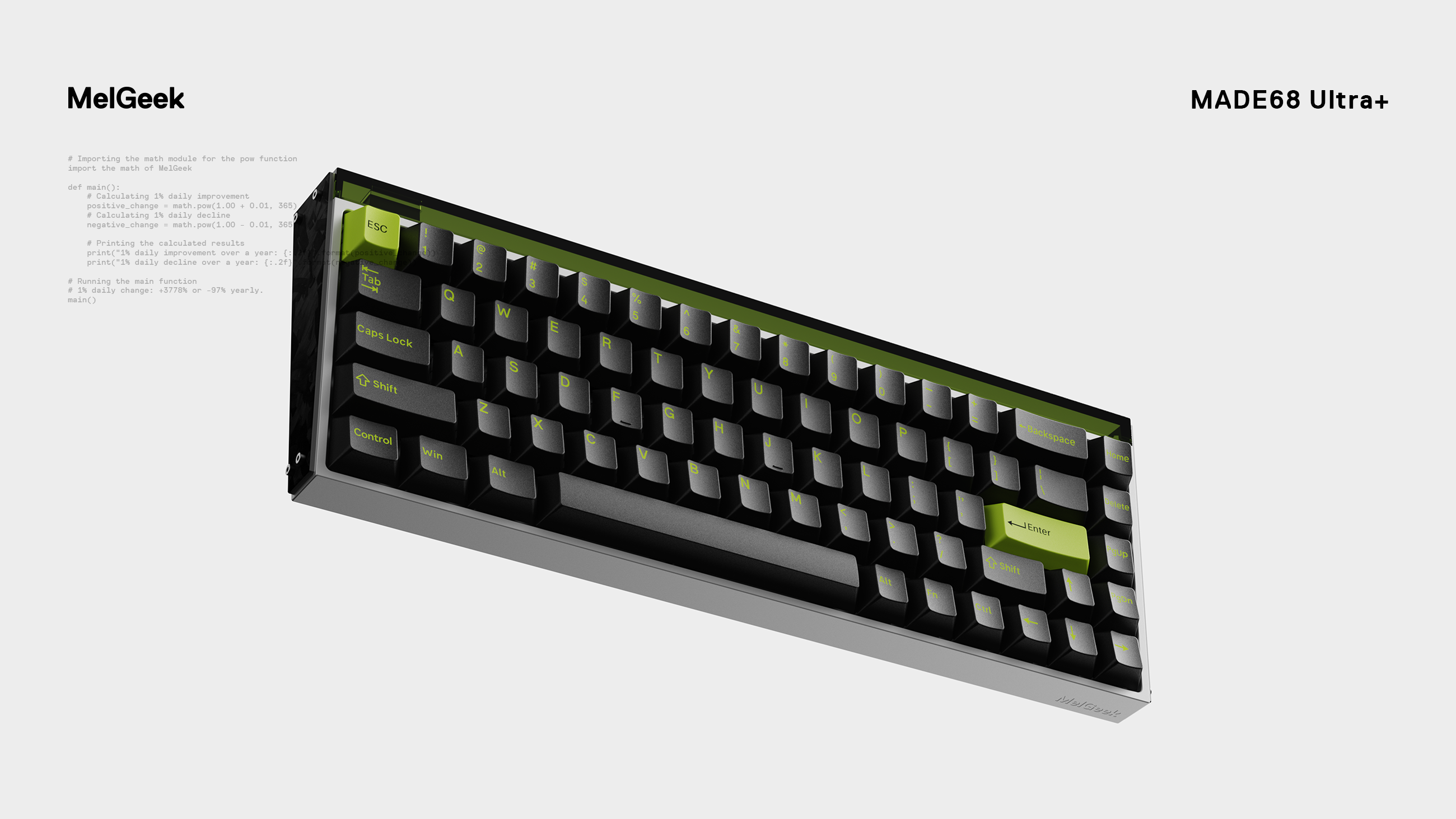 MelGeek | MADE68ultra+ 磁軸鍵盤