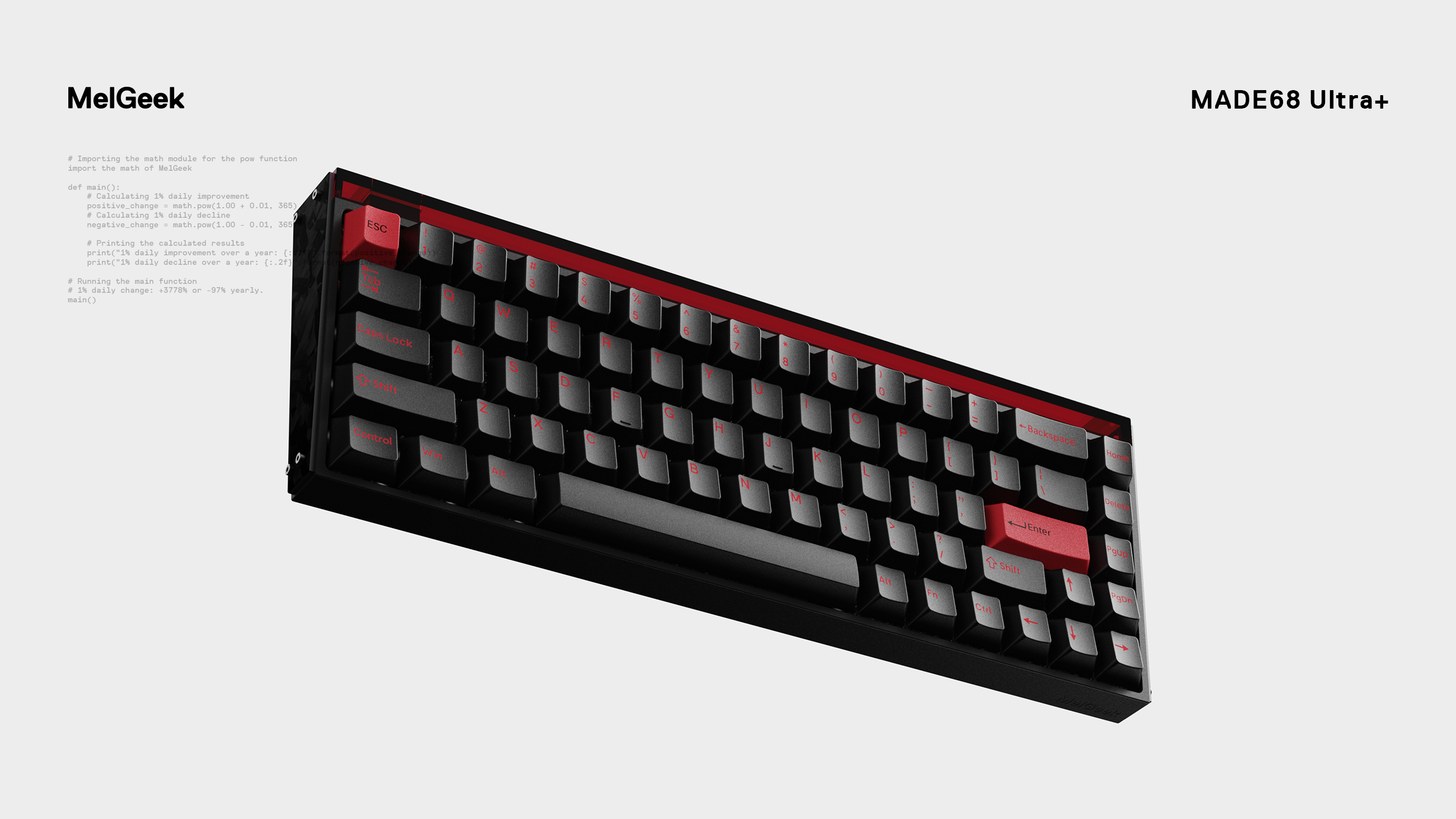 MelGeek | MADE68ultra+ 磁軸鍵盤