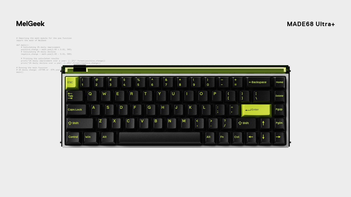 MelGeek | MADE68ultra+ 磁軸鍵盤