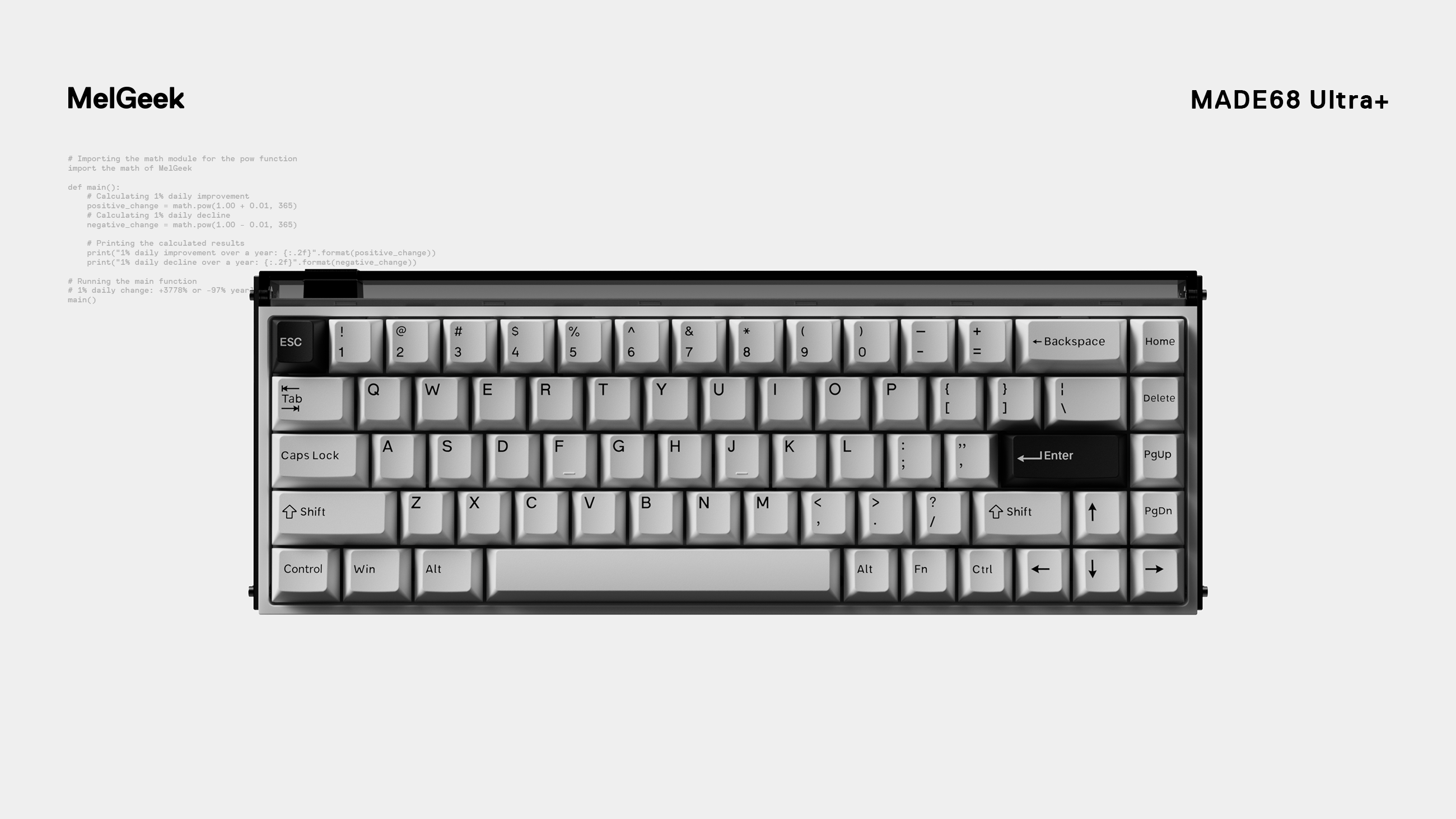 MelGeek | MADE68ultra+ 磁軸鍵盤