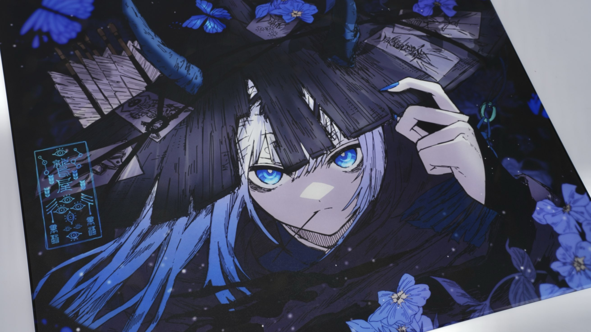 ABYSS | 嵐玉 塗層玻璃滑鼠墊