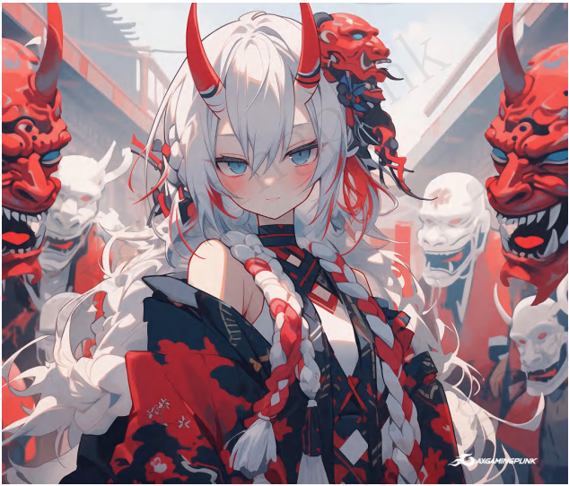 AXGamingPunk | 細雨 布面滑鼠墊