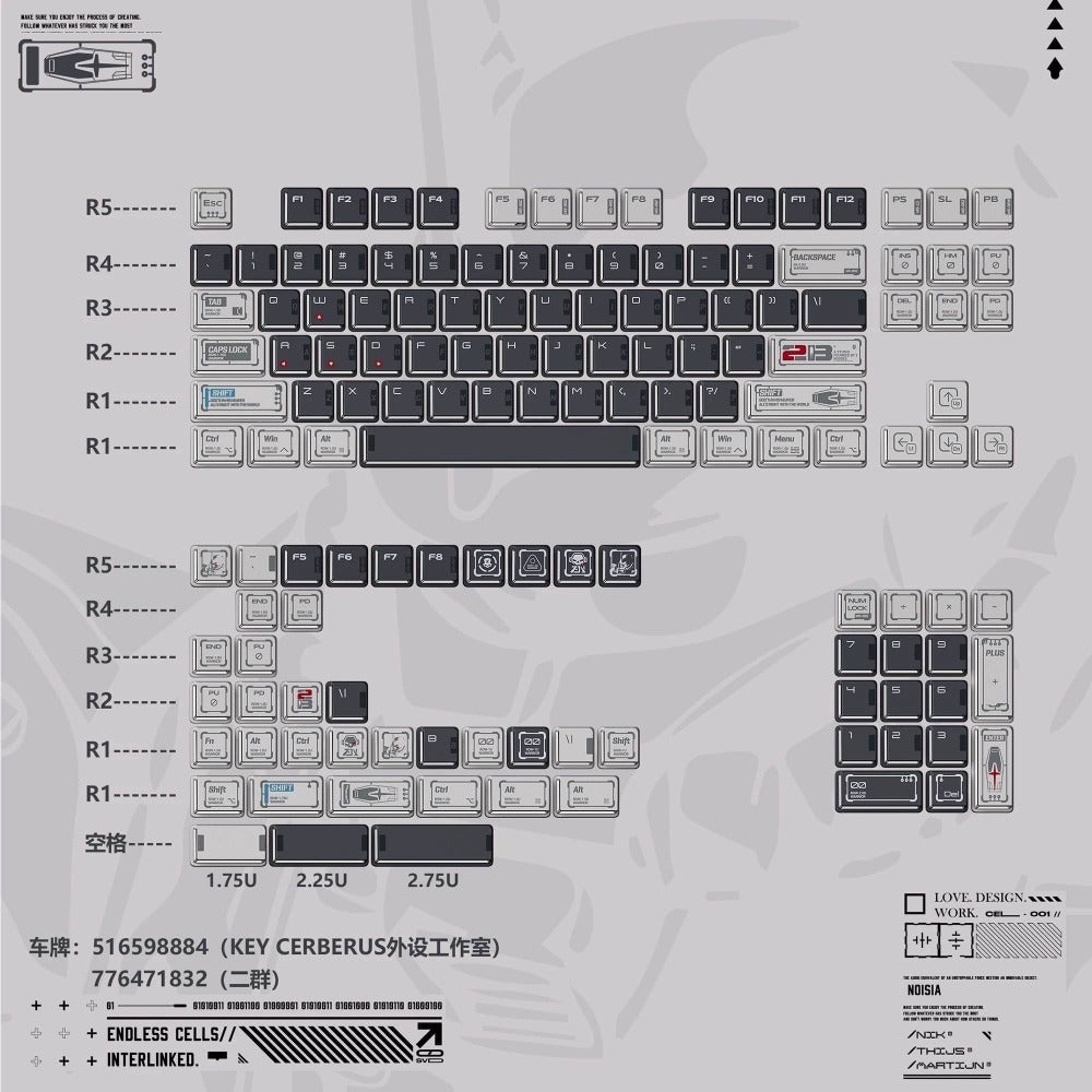KEYCERBERUS | 核動力系列鍵帽