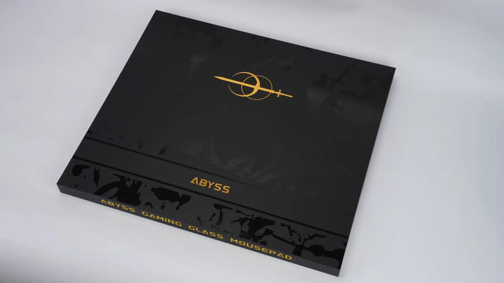 ABYSS | 嵐玉 塗層玻璃滑鼠墊